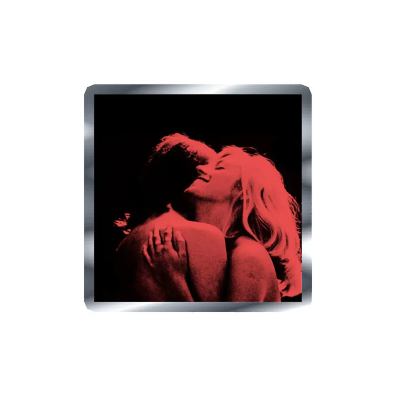 Tv Girl - French Exit Album Cover - Silver Chrome Vinyl Sticker - Custom Size