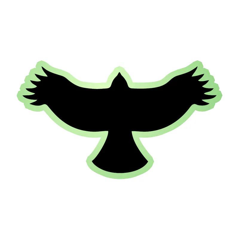 Foo Fighters - Taylor Hawkins Memorial Logo - Glow in the Dark Vinyl Sticker - Custom Size