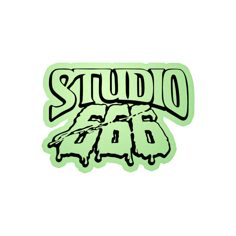Foo Fighters - Studio 666 - Glow in the Dark Vinyl Sticker - Custom Size