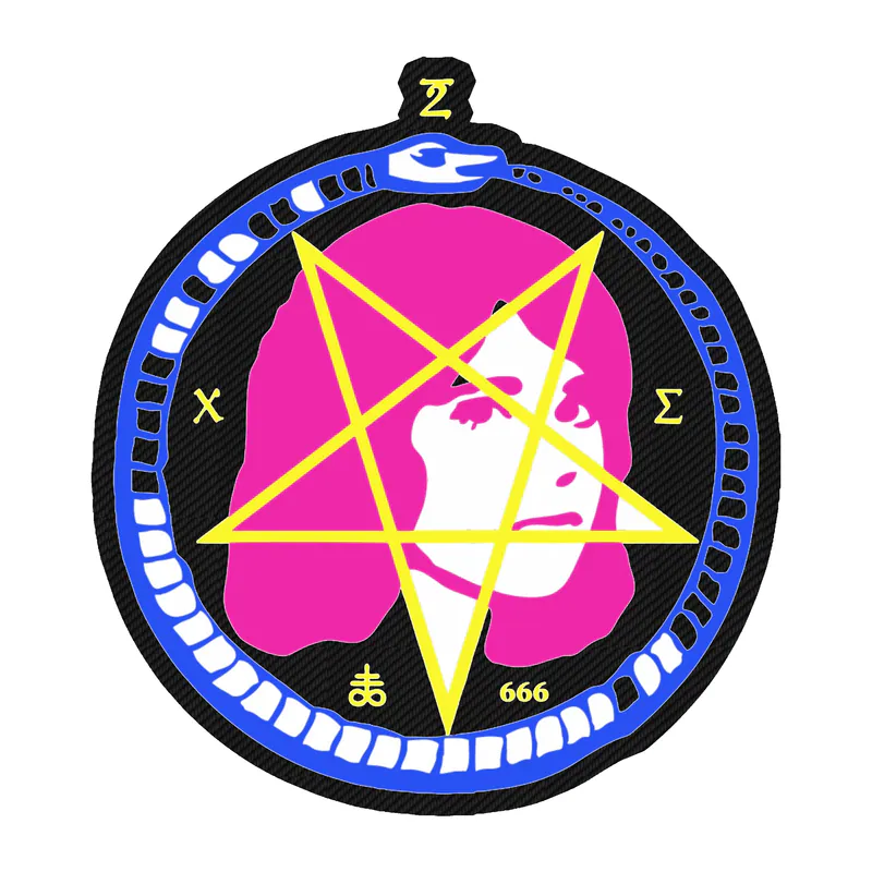 Tv Girl - Satan Girl 3 - Carbon Fiber Vinyl Sticker - Custom Size