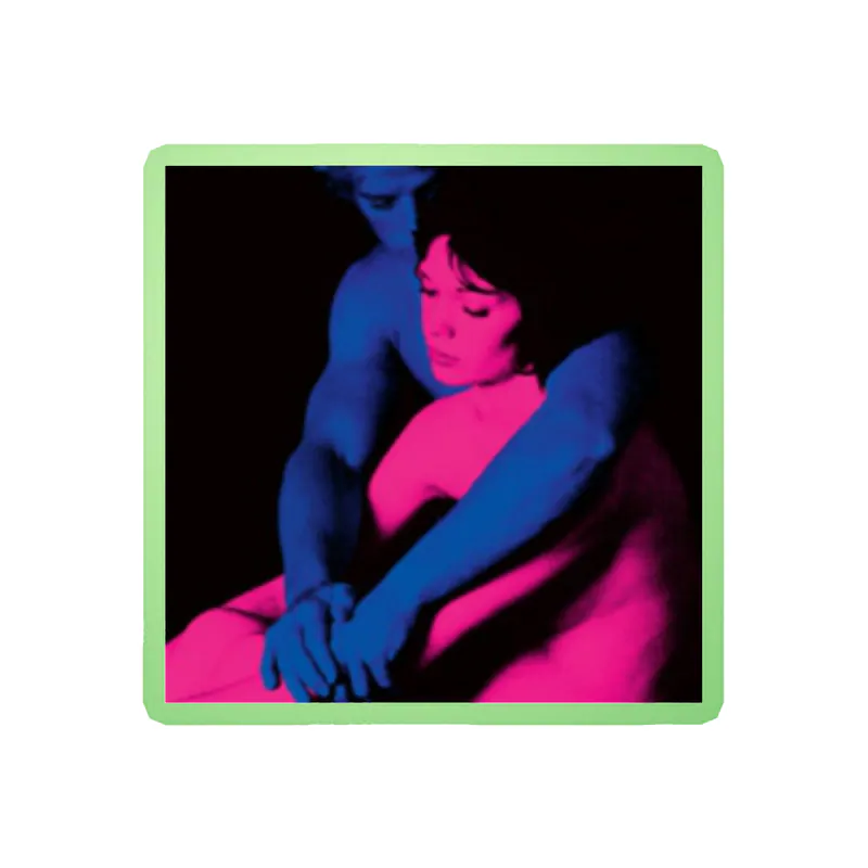 Tv Girl - Who Really Cares Album Cover - Glow in the Dark Vinyl Sticker - Custom Size