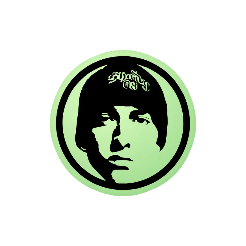 Eminem - Circle - Glow in the Dark Vinyl Sticker - Custom Size