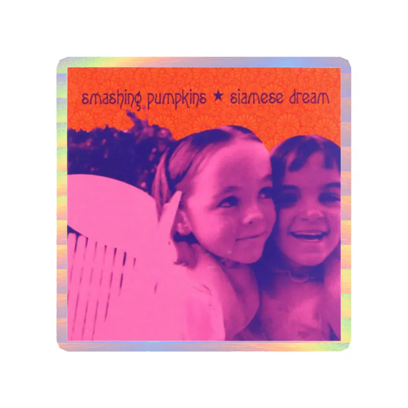 The Smashing Pumpkins - Siamese Dream 2 - Holographic Vinyl Sticker - Custom Size
