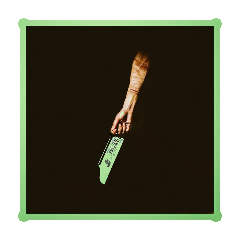Ghostemane Album Cover Glow in the Dark Vinyl Decal - Custom Size