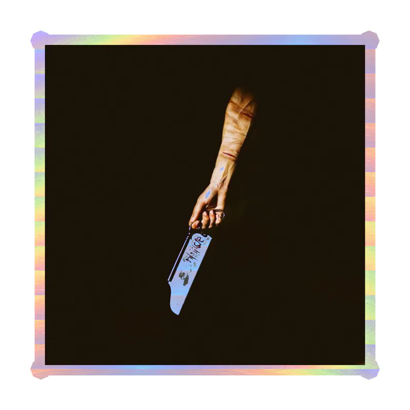 Ghostemane Album Cover Holographic Vinyl Decal - Custom Size