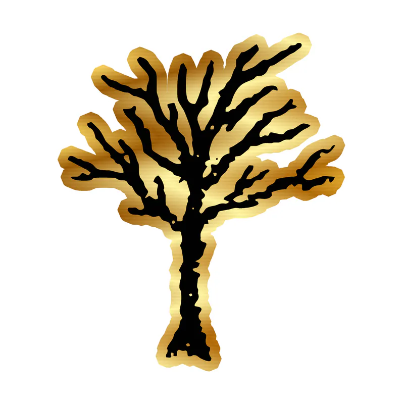 xxxtentacion Gold Chrome Vinyl Decal - Custom Size