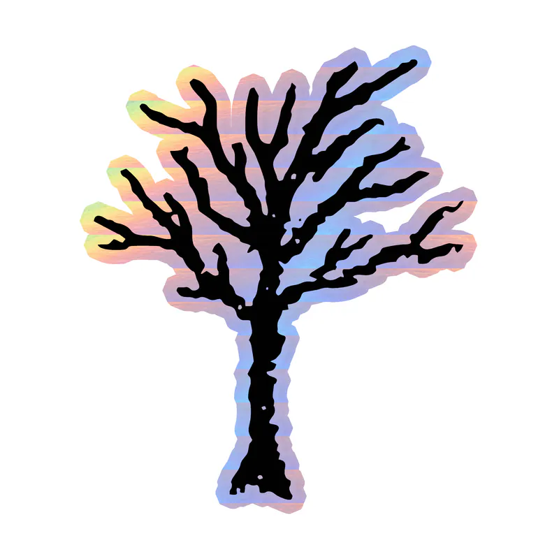 xxxtentacion Holographic Vinyl Decal - Custom Size