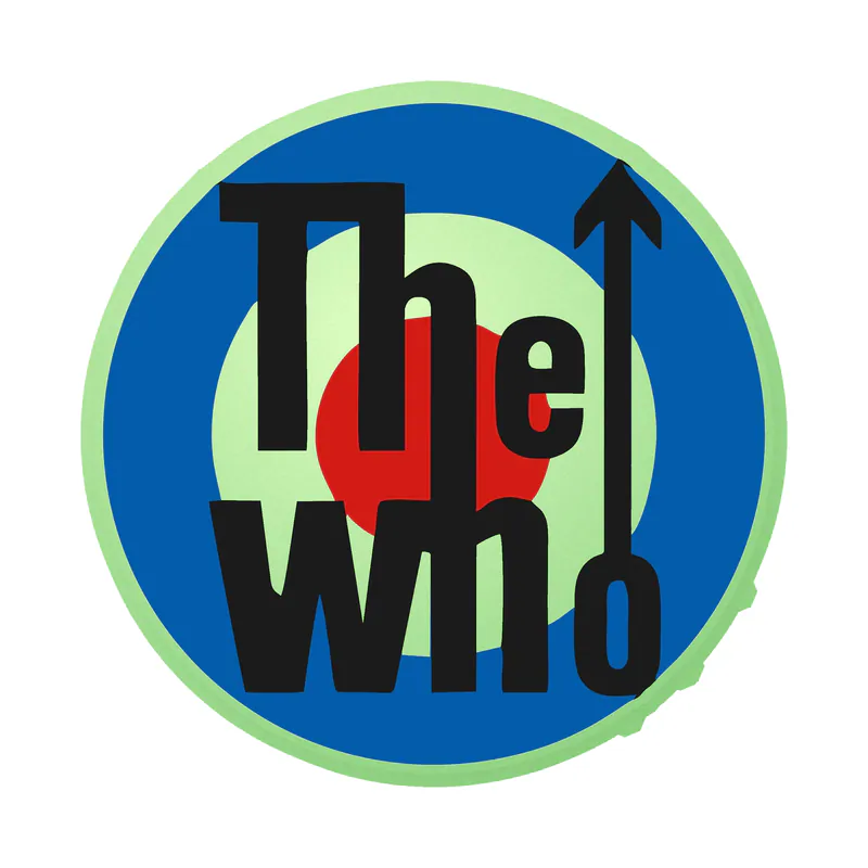 The Who Glow in the Dark Vinyl Decal - Custom Size