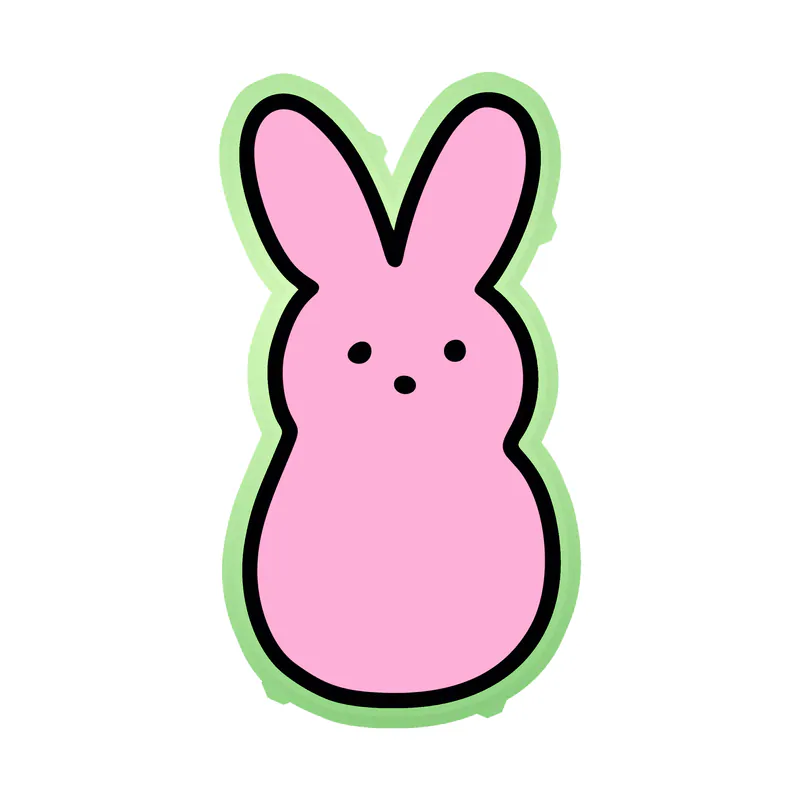 Lil Peep Glow in the Dark Vinyl Decal - Custom Size