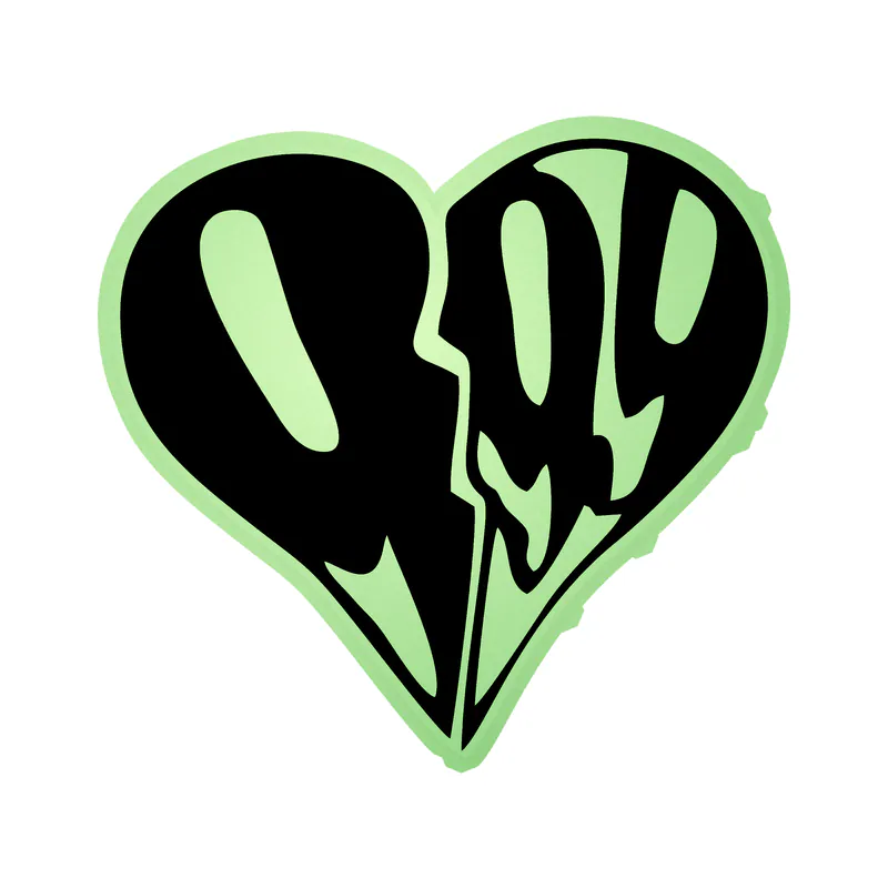 Juice Wrld Glow in the Dark Vinyl Decal - Custom Size