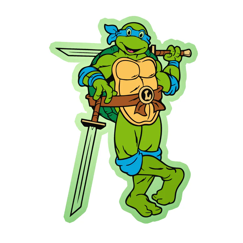 Teenage Mutant Ninja Turtles Glow in the Dark Vinyl Decal