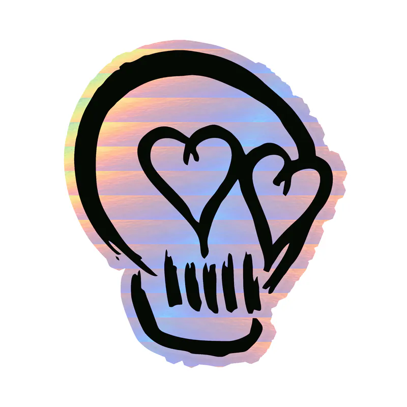 5 Seconds Of Summer Holographic Vinyl Decal - Custom Size