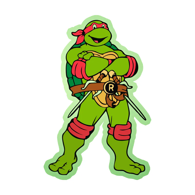 Teenage Mutant Ninja Turtles Glow in the Dark Vinyl Decal