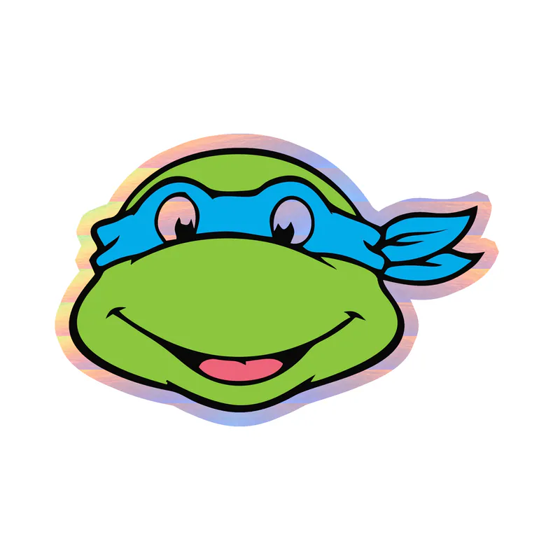 Teenage Mutant Ninja Turtles Holographic Vinyl Decal