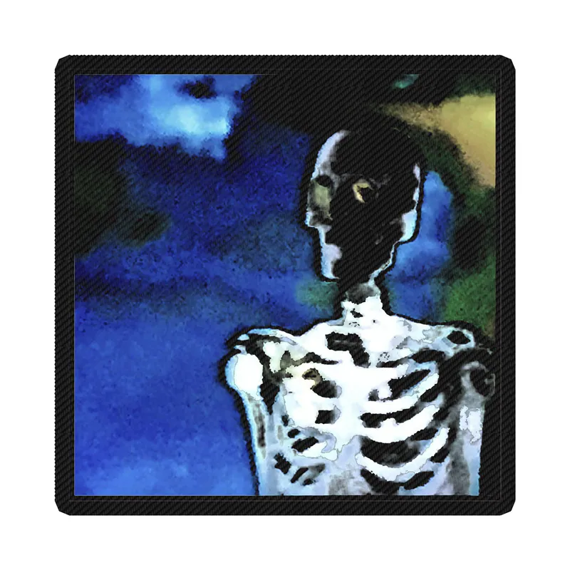 Bones Album Cover Carbon Fiber Vinyl Decal - Custom Size