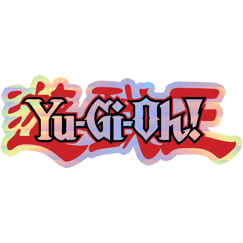 Yu-Gi-Oh Holographic Vinyl Decal