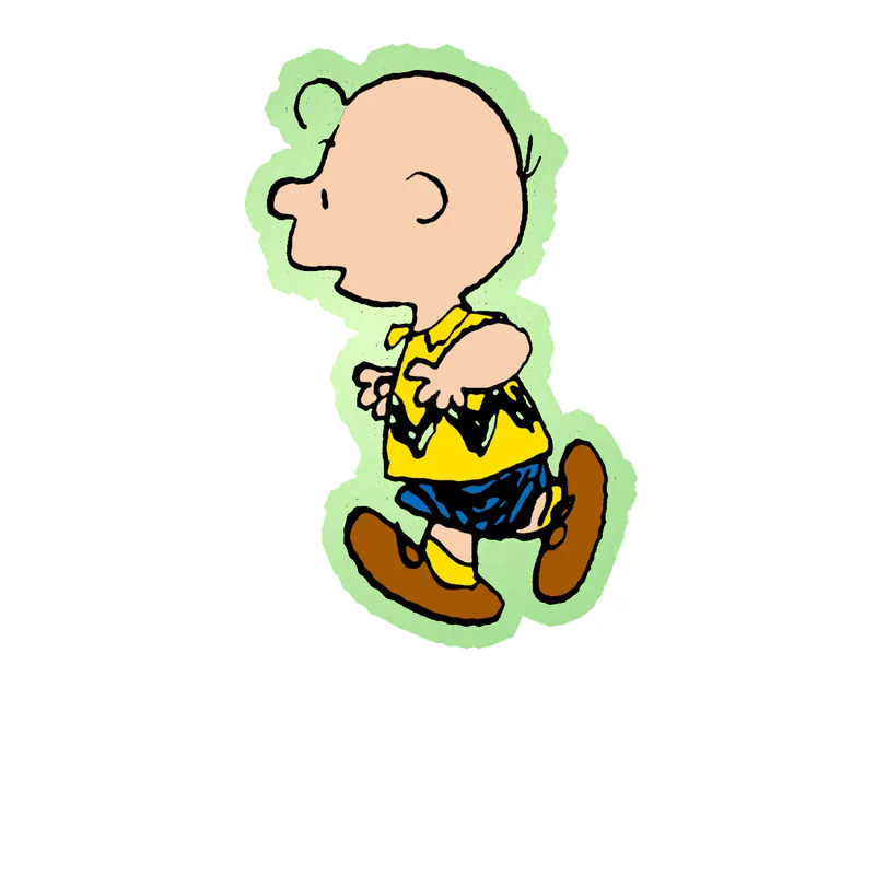 Snoopy Glow in the Dark Vinyl Decal