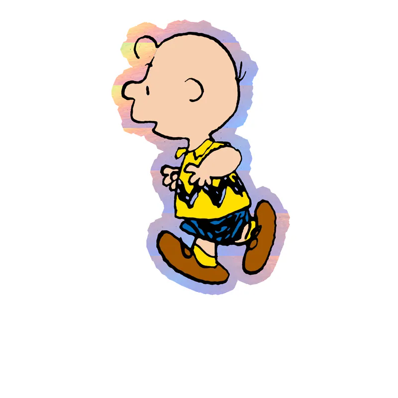 Snoopy Holographic Vinyl Decal