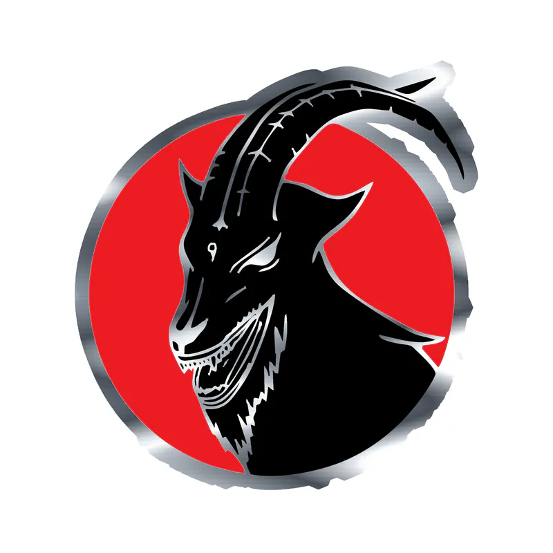 Slipknot Silver Chrome Vinyl Decal - Custom Size