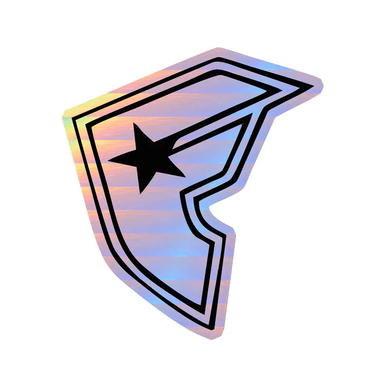 Travis Barker Holographic Vinyl Decal - Custom Size