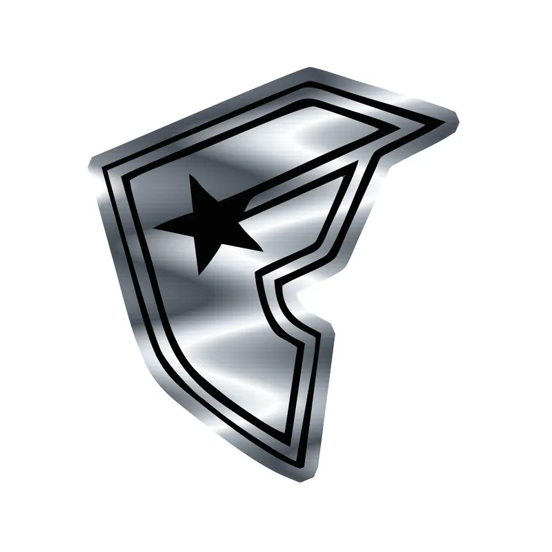 Travis Barker Silver Chrome Vinyl Decal - Custom Size