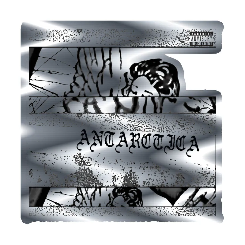 SuicideBoys Album Cover Silver Chrome Vinyl Decal - Custom Size