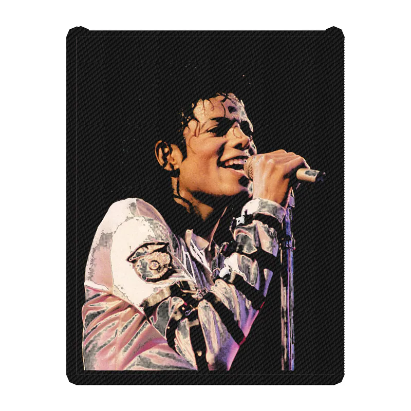 Michael Jackson Carbon Fiber Vinyl Decal - Custom Size
