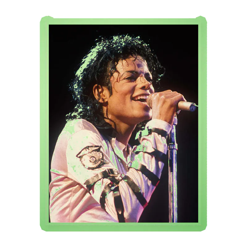 Michael Jackson Glow in the Dark Vinyl Decal - Custom Size