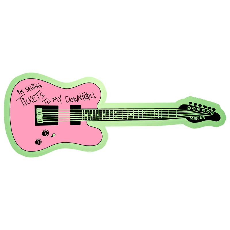 Machine Gun Kelly Glow in the Dark Vinyl Decal - Custom Size