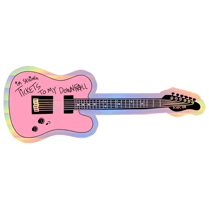 Machine Gun Kelly Holographic Vinyl Decal - Custom Size