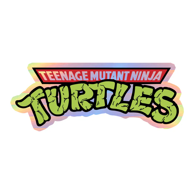 Teenage Mutant Ninja Turtles Holographic Vinyl Decal
