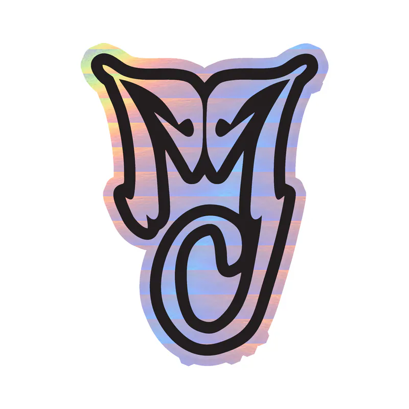 Michael Jackson Holographic Vinyl Decal - Custom Size