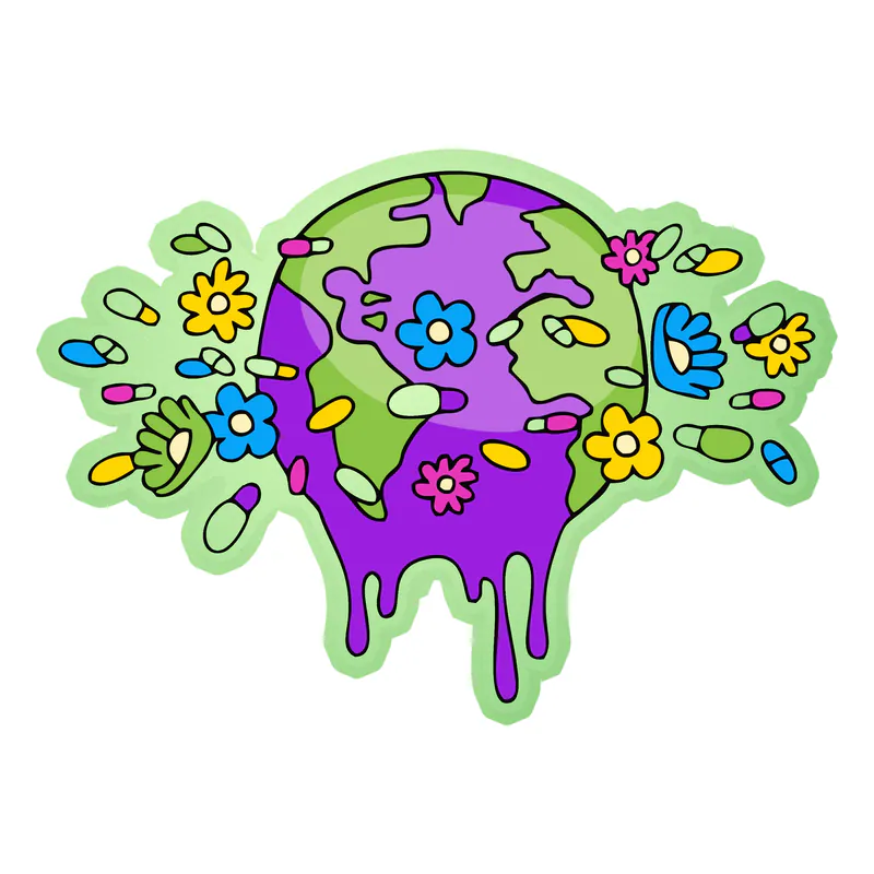 Juice Wrld Glow in the Dark Vinyl Decal - Custom Size