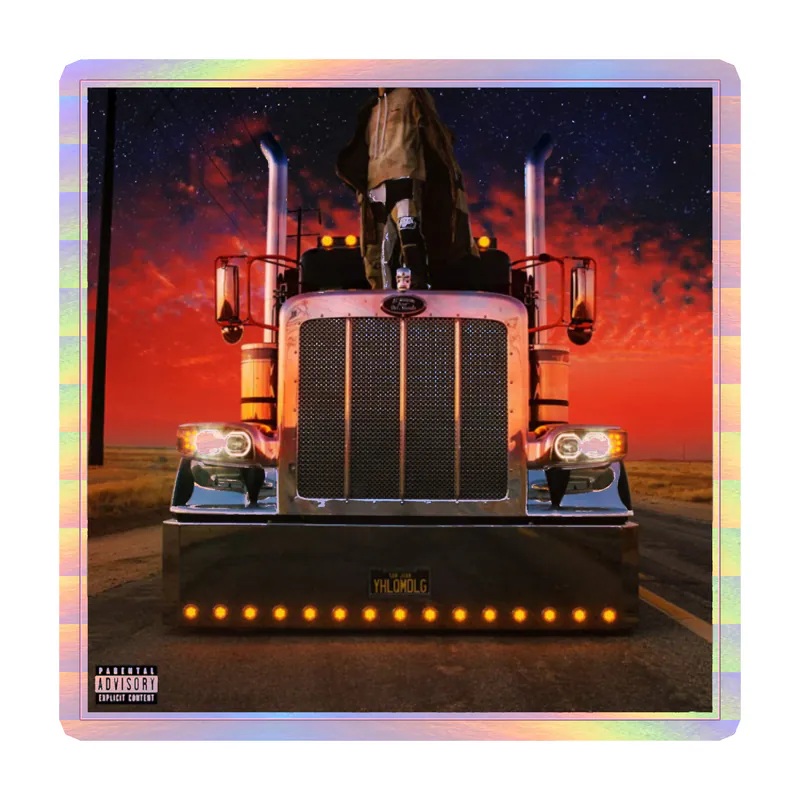 Bad Bunny - El Ultimo Tour Del Mundo - Holographic Vinyl Decal