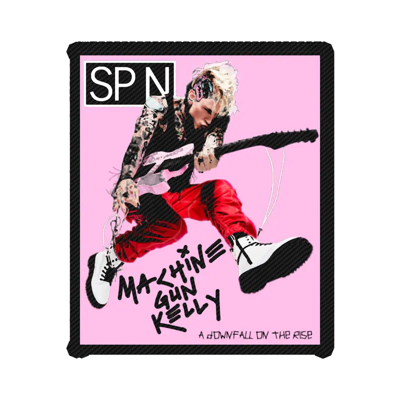 Machine Gun Kelly Carbon Fiber Vinyl Decal - Custom Size