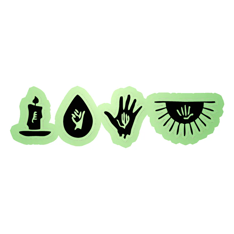 My Chemical Romance Glow in the Dark Vinyl Decal - Custom Size