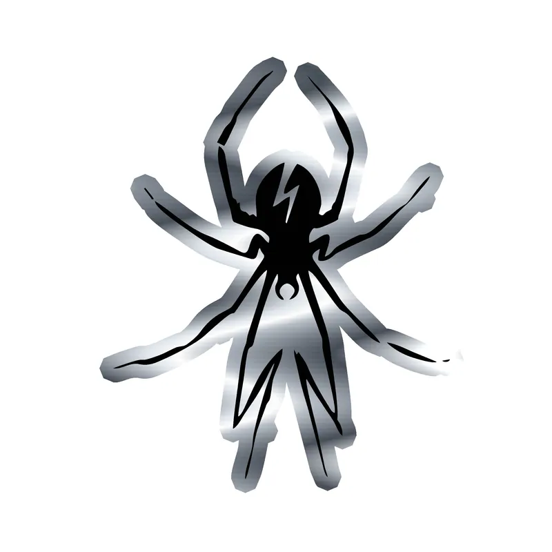 My Chemical Romance Silver Chrome Vinyl Decal - Custom Size