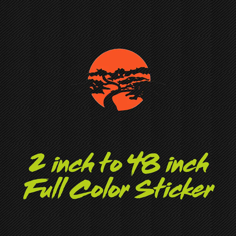 Cobra Kai Carbon Fiber Vinyl Sticker - Custom Size