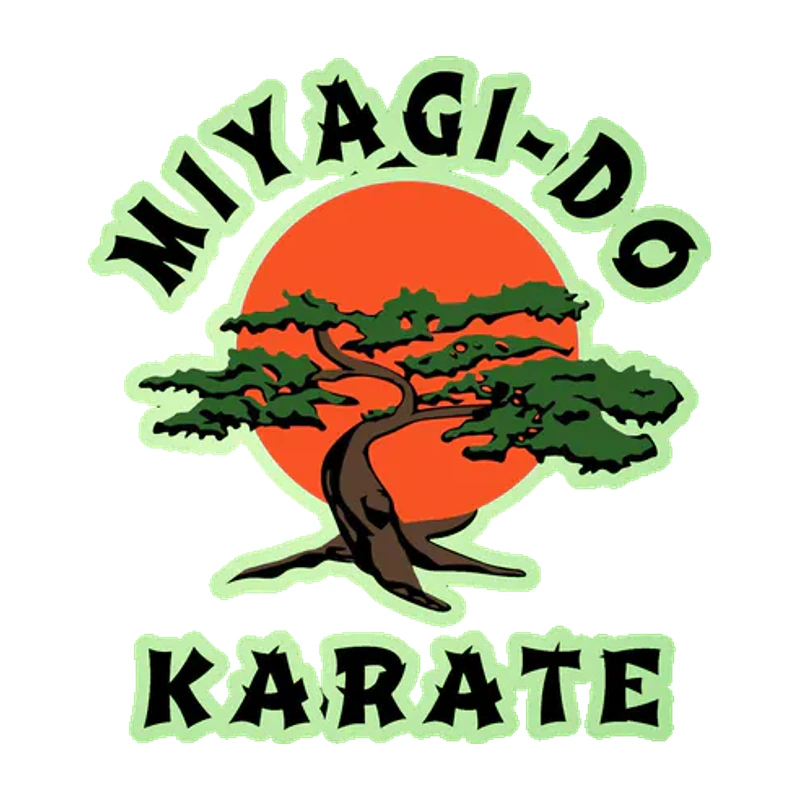 Cobra Kai Glow in the Dark Vinyl Sticker - Custom Size