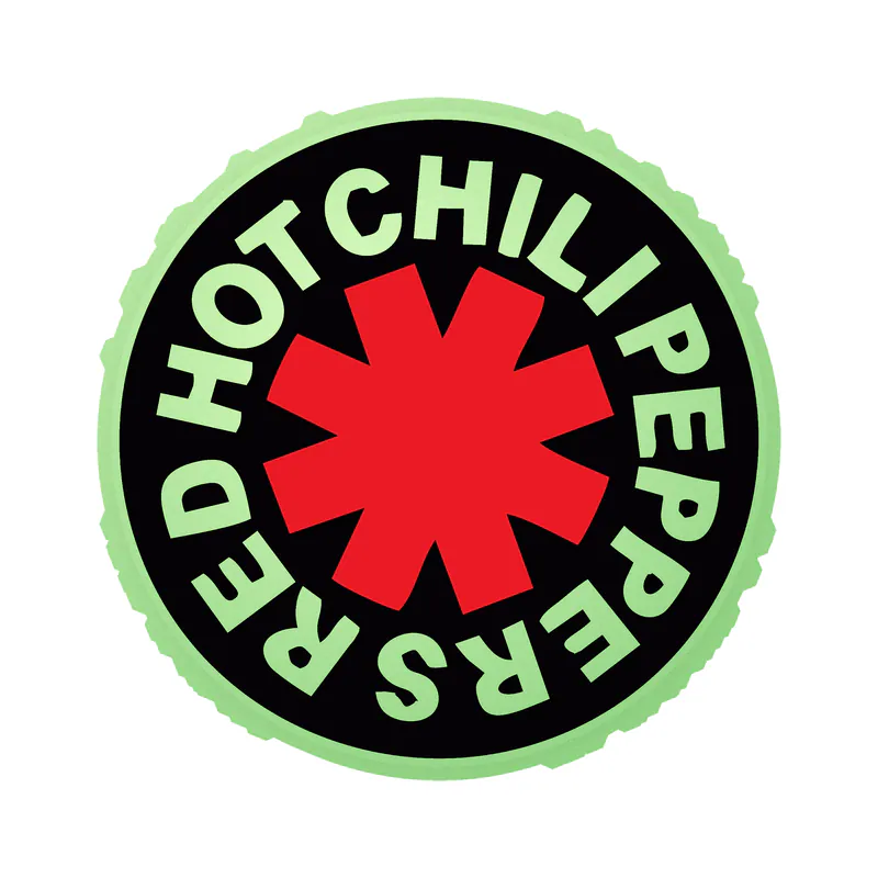 Red Hot Chili Peppers Glow in the Dark Vinyl Decal - Custom Size