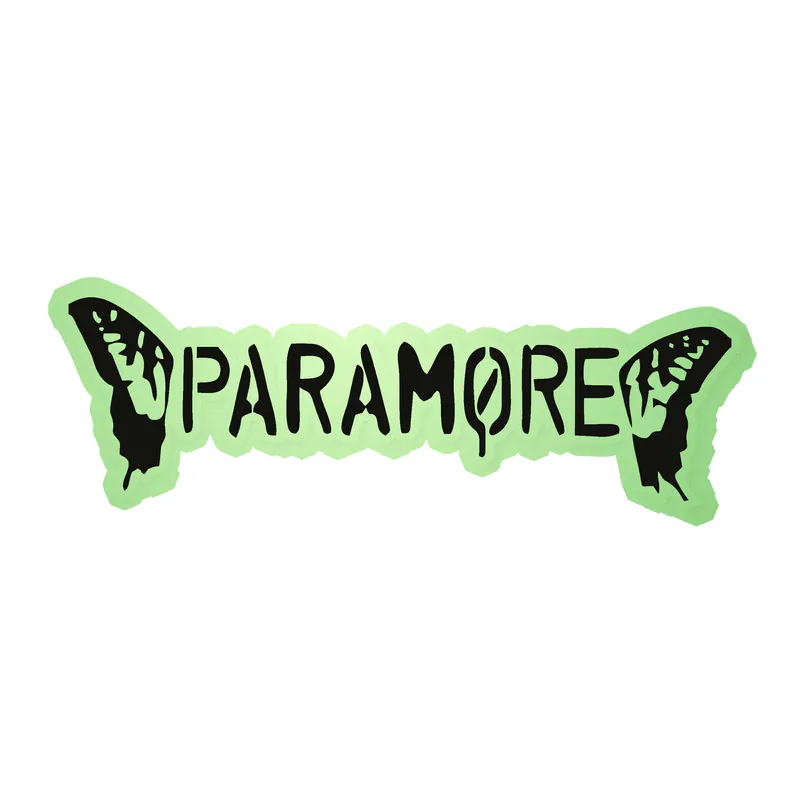 Paramore Glow in the Dark Vinyl Decal - Custom Size