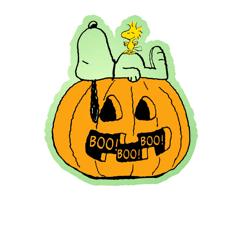 Snoopy Glow in the Dark Vinyl Decal