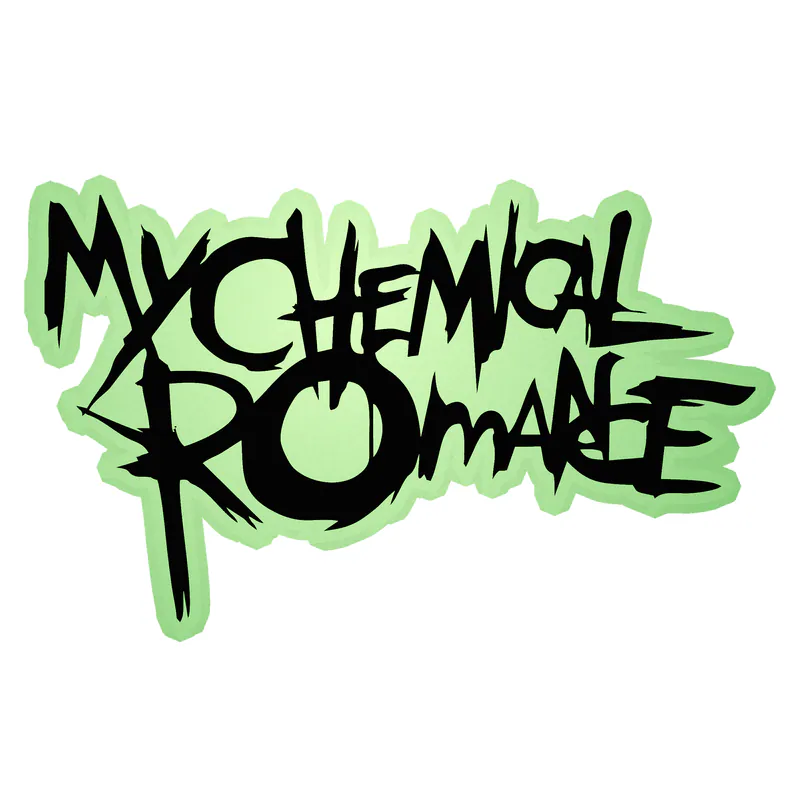 My Chemical Romance Glow in the Dark Vinyl Decal - Custom Size