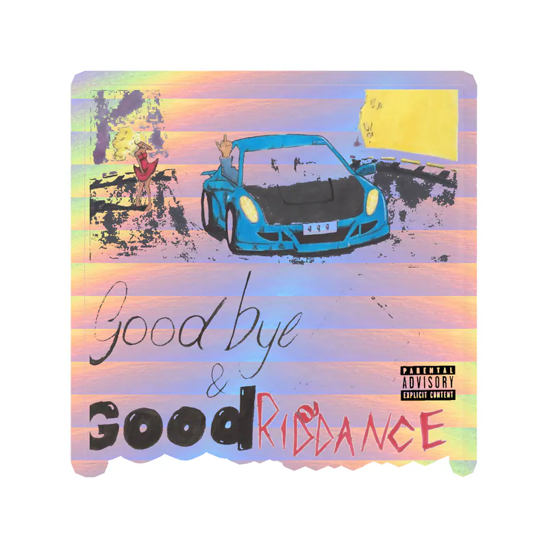 Juice Wrld Album Cover Holographic Vinyl Decal - Custom Size