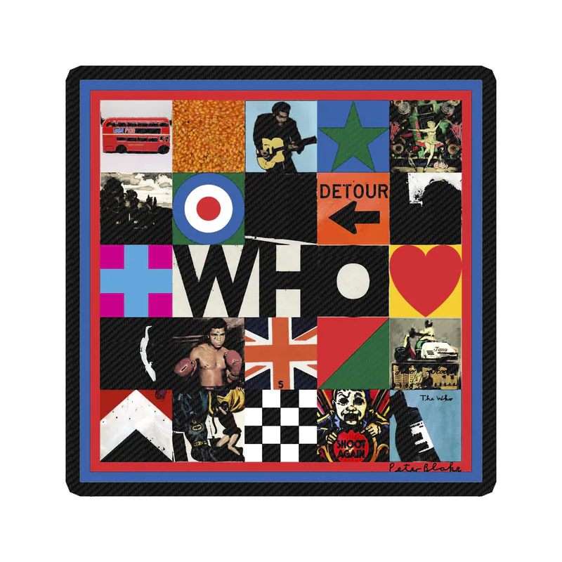 The Who Carbon Fiber Vinyl Decal - Custom Size