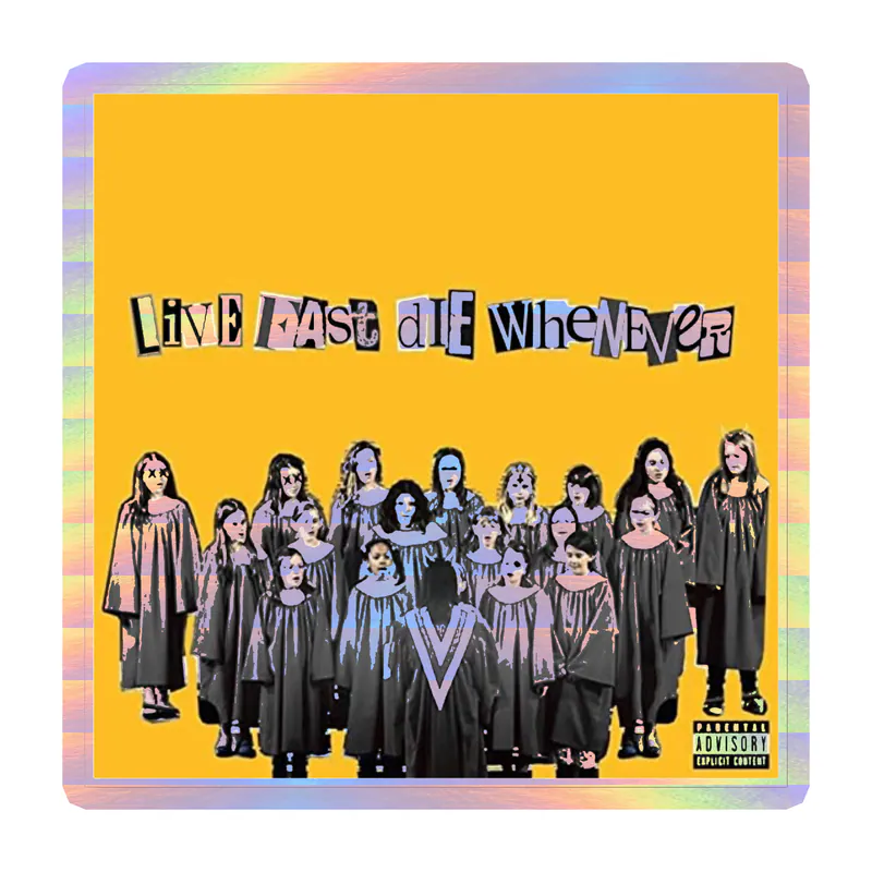 SuicideBoys Album Cover Holographic Vinyl Decal - Custom Size