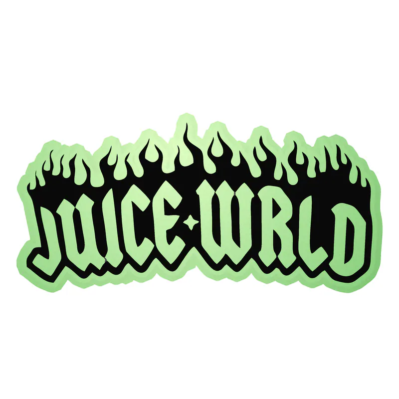 Juice Wrld Glow in the Dark Vinyl Decal - Custom Size