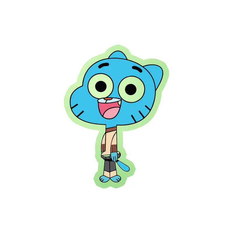 The Amazing World Of Gumball Glow in the Dark Vinyl Decal