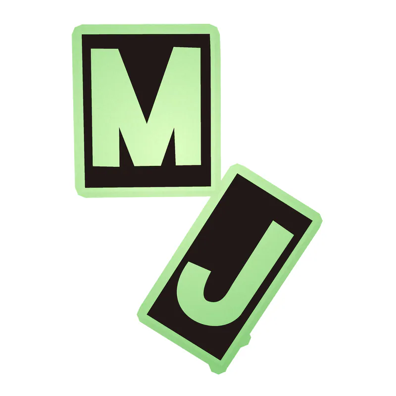 Michael Jackson Glow in the Dark Vinyl Decal - Custom Size