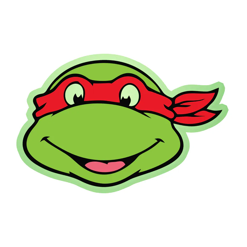 Teenage Mutant Ninja Turtles Glow in the Dark Vinyl Decal